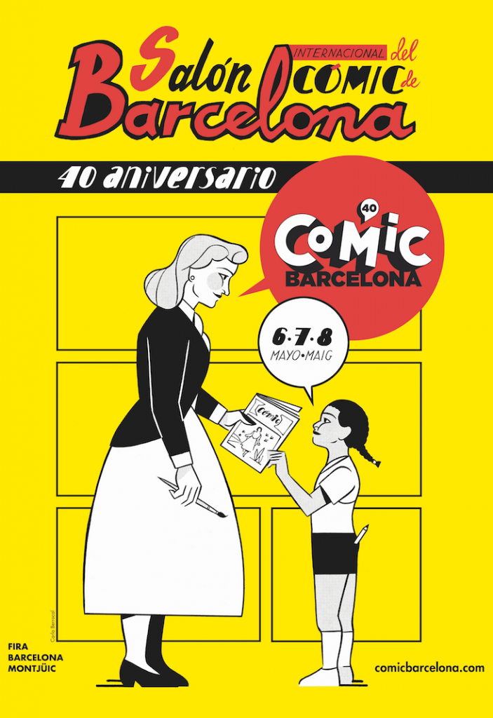 40º aniversario salón del cómic de Barcelona