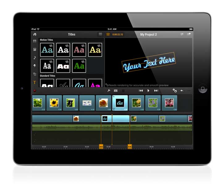 Avid studio, otra herramienta de edición para iPad