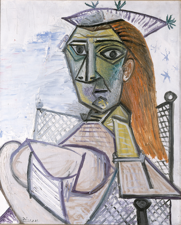 Picasso, Femme assise dans un fauteil o