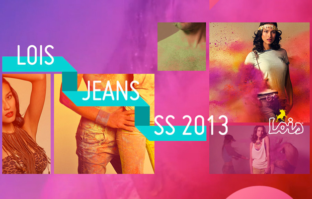 diseño web de Nectar Studio para Lois Jeans