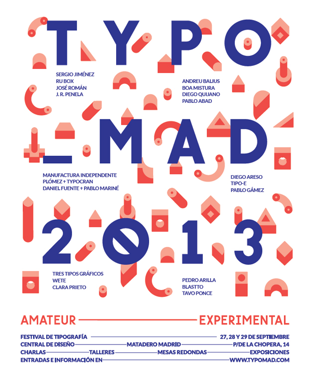 Typo_mad, cartel 2013