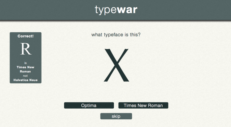 typewar